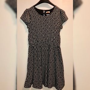 Black and White Dress